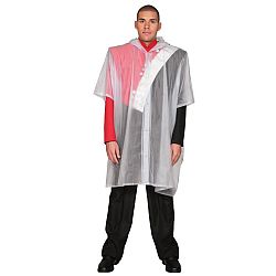 Front Snap Vinyl Poncho