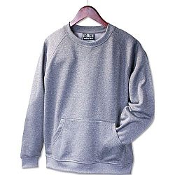 BAW Athletic Wear - F300H - Pullover Crewneck Sweatshirt (Heather) - Adult