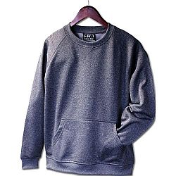 BAW Athletic Wear - F300HY - Pullover Crewneck Sweatshirt (Heather) - Youth