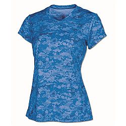 BAW Athletic Wear - CM17 - Xtreme-Tek Digital Camo V-Neck Shirt - Ladies