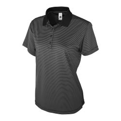 BAW Athletic Wear - CT1081 - Mini Stripe Polo - Ladies