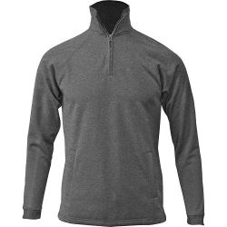 BAW Athletic Wear - F125H - Quarter Zip Fleece (Heather) - Adult