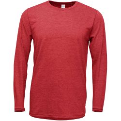 BAW Athletic Wear - PC196 - Soft-Tek Blend Long Sleeve Shirt - Adult