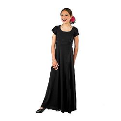 Cousin's Concert Attire - 115Y - Angelina Youth Dress - Black