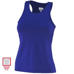 Augusta Sportswear - 1202 - Poly/Spandex Solid Racerback Tank - Ladies
