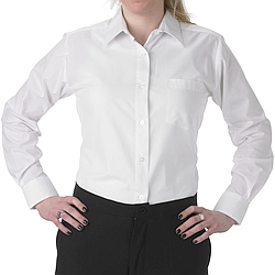 Henry Segal - 1901 - Ladies Dress Shirt (Laydown Collar W/ Pocket) - White