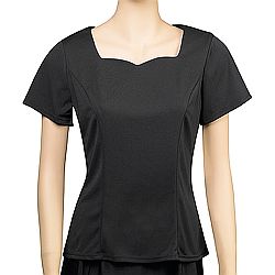 Cousin's Concert Attire - 2203Y - Daphne Youth Blouse - Black