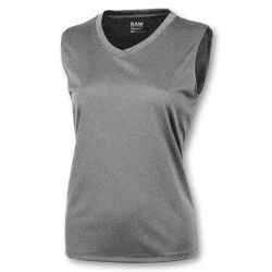 BAW Athletic Wear - XT37H - Xtreme-Tek Sleeveless T-Shirt (Heather) - Ladies