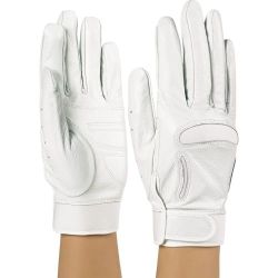 Style Plus - Drum Major Pro Leather Gloves - White