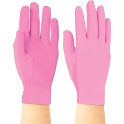 Style Plus - Long Wristed Cotton Gloves - Pink
