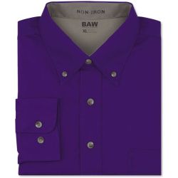 BAW Athletic Wear - 4303 - Easy Care Twill Button Down L/S - Youth