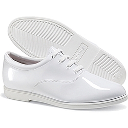DINKLES - 606 - Formal Marching Band Shoe - White Patent