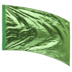 DSI - (Made To Order) - Lava Lame Rectangular Flag - Celery