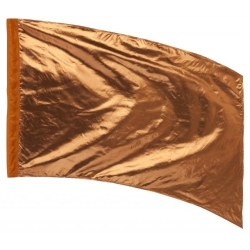 DSI - (Made To Order) - Lava Lame Rectangular Flag - Copper
