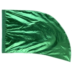 DSI - (Made To Order) - Lava Lame Arced Flag - Emerald