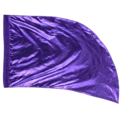 DSI - (Made To Order) - Lava Lame Arced Flag - Grape