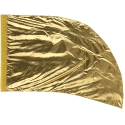 DSI - (Made To Order) - Lava Lame Arced Flag - Gold