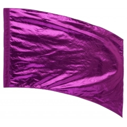 DSI - (Made To Order) - Lava Lame Rectangular Flag - Magenta