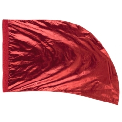 DSI - (Made To Order) - Lava Lame Arced Flag - Red