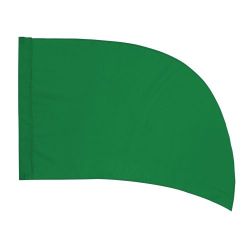 DSI - Arced (PCS) Practice Flag - Kelly Green