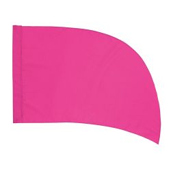 DSI - Arced (PCS) Practice Flag - Hot Pink