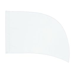DSI - Arced (PCS) Practice Flag - White