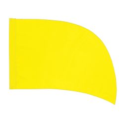 DSI - Arced (PCS) Practice Flag - Yellow