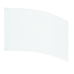 DSI - Curved Rectangle (PCS) Practice Flag - White