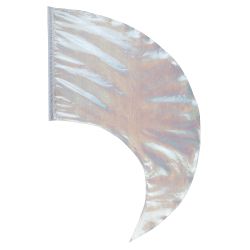 DSI - Solid Hologram Swing Flag - Silver