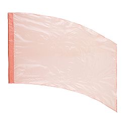 DSI - (Made To Order) - Solid Crystal Clear Flag - Peach
