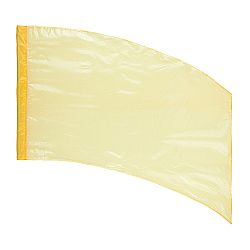 DSI - (Made To Order) - Solid Crystal Clear Flag - Sunburst