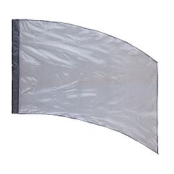DSI - (Made To Order) - Solid Crystal Clear Flag - Graphite
