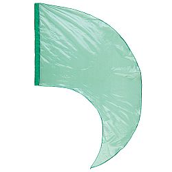 DSI - (Made To Order) - Crystal Clear Swing Flag - Kelly