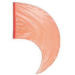 DSI - (Made To Order) - Crystal Clear Swing Flag - Orange