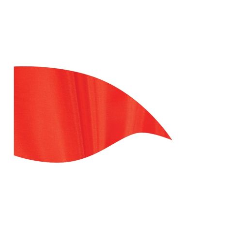 Style Plus - V-3 Poly China Silk Flag - Red