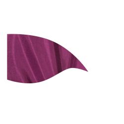 Style Plus - V-3 Poly China Silk Flag - Dewberry