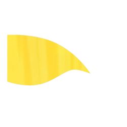 Style Plus - V-3 Poly China Silk Flag - Canary