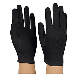 Style Plus - Poly-Nylon Stretch Gloves - Black