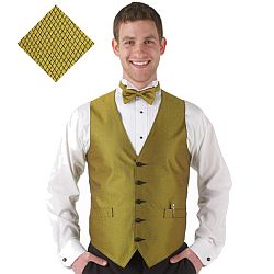 Henry Segal - 2410 - Mens Full-Back Print Vest