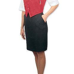 Henry Segal - 6100 - Ladies Basic Skirt (Above The Knee) - Black