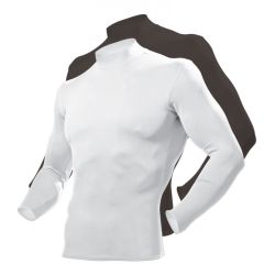 Style Plus - (Made To Order) - Corelements Cool - Compression Top (Mock Neck W/ Long Sleeve) Style Plus - (Made To Order) - Corelements Cool - Compression Top (Mock Neck W/ Long Sleeve)