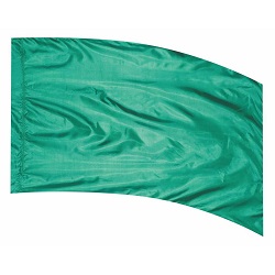 Style Plus - Solid Poly China Silk Flag - Kelly Green