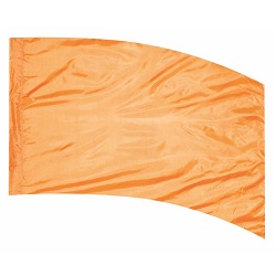 Style Plus - Solid Poly China Silk Flag - Orange