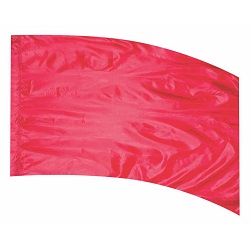Style Plus - Solid Poly China Silk Flag - Red