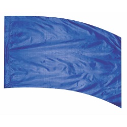 Style Plus - Solid Poly China Silk Flag - Royal