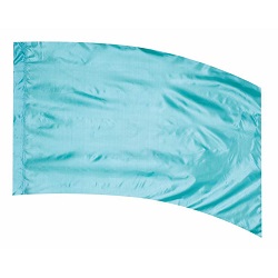 Style Plus - Solid Poly China Silk Flag - Seafoam