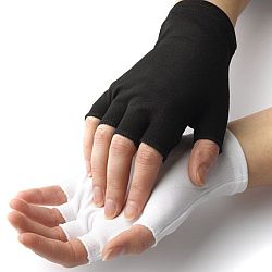 DINKLES - Half Finger Nylon Gloves (Sold By Dozen)