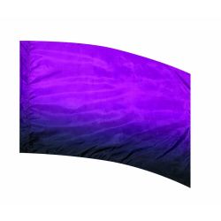 Style Plus - Color To Black Flag - Purple