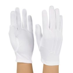 Style Plus - Poly-Nylon Stretch Gloves - White
