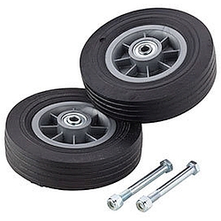DSI - 8" Solid Rubber Tires W/ Bolts (For 6' Command Center Only)